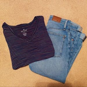 Soft and Sext V neck T shirt